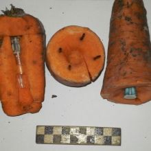 Морковь со шприцами: заключенному Харьковского СИЗО пытались передать необычную передачу