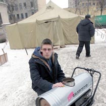 В Харькове из-за сильных морозов появились пункты обогрева