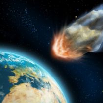 Сегодня вечером астероид пролетит рядом с Землей
