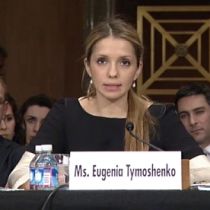 Дочь Юлии Тимошенко выступила перед Сенатом США (ФОТО) 