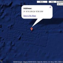 С подводных карт Google исчезла Атлантида (ФОТО)