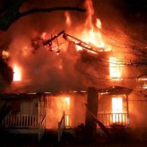 В Богодухове мужчина заживо сгорел в собственном доме