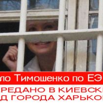 Дело Тимошенко по ЕЭСУ передано в Киевский райсуд города Харькова