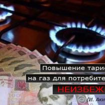 Повышение тарифов на газ для потребителей неизбежно (И. Акимова)