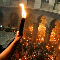 Вечером в Харьков прибудет Благодатный огонь из Иерусалима