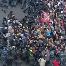 На «Марше миллионов» задержаны сотни протестующих