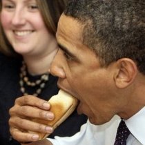 Обаме запретят публично есть хот-доги