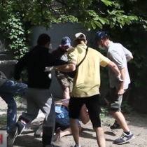 Гей-парад в Киеве сорван, неизвестные избили организаторов (ВИДЕО)