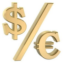 Евро и доллар закрыли межбанк понижением котировок 