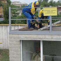 Как в Харькове тушили пожар на газопроводе (ФОТО)  