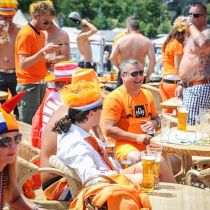Голландские и немецкие фанаты не дебоширили в Харькове «под пивом»
