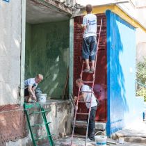 Харьковские коммунальщики вместе с провайдерами отремонтирует 800 входов в подъезды