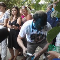Власенко и зеленка-2: адвокат Тимошенко вновь подвергся нападению в Харькове
