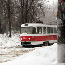 Подрядчики отремонтировали трамвайный переезд на проспекте Гагарина за свои деньги