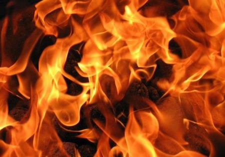 Ночной пожар на Харьковщине из-за электроприборов