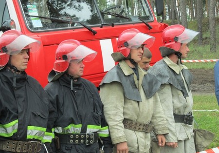 Церемония поздравления с Днем спасателя Украины