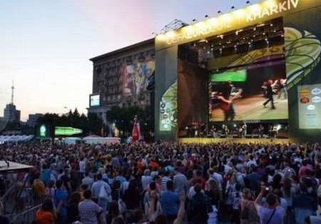Сто дней после Евро-2012 отметили в горсовете Харькова