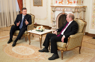 О чем Янукович договорился с Путиным в Москве