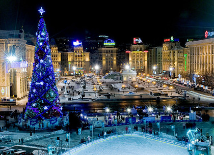 Киевлянам огласили программу празднования Нового года и Рождества