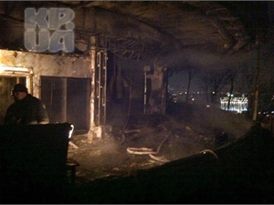 Сгоревший ресторан «Аура» принадлежит Ани Лорак: подозревают поджог (СМИ)