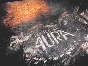 Пожар в элитном ресторане «Аура»: милиции не удалось выйти на след преступников