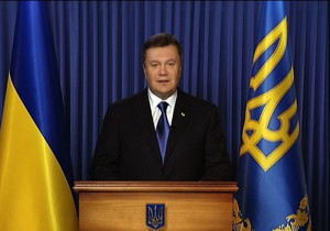 Янукович поздравил депутатов по видео: полный текст обращения