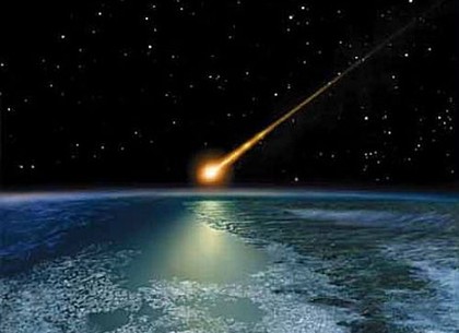 На Землю упал огромный ледяной метеорит (ВИДЕО)