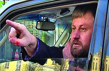 Скандальный священник-дебошир устроил ДТП в Киеве (ФОТО)