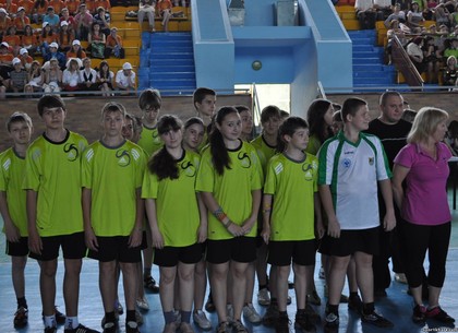 Церемония открытия V малых Олимпийских игр «Дети Харьковщины» в Дзержинском районе