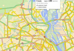 Транспортный коллапс в Киеве: движение парализовано (ФОТО)