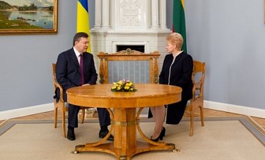 Тимошенко, газ, дорожная карта: о чем Янукович говорил в Литве