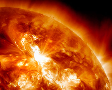 Солнечный супершторм обрушится на Землю внезапно