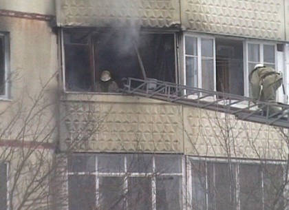 В Коминтерновском районе горела девятиэтажка: спасатели эвакуировали жильцов