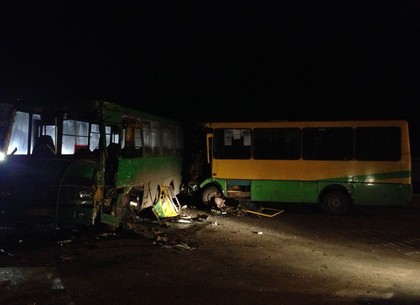 Масштабное ДТП в Харькове. При столкновении автобусов пострадали семь человек (ФОТО)