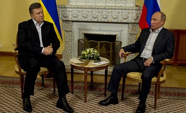 Переговоры Януковича и Путина длились до двух часов ночи и закончились ничем