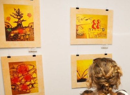 Открытие выставки студии песочной анимации «Art-you»