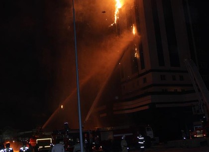 Как горел небоскреб в Грозном: причина возгорания и судьба квартиры Депардье (ФОТО, ВИДЕО)