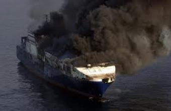 Пожар на судне с украино-российским экипажем: погибли шесть человек