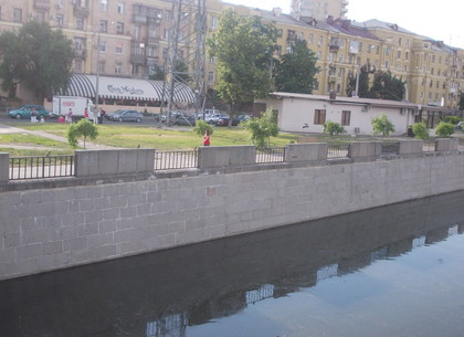 В Харькове продолжается реконструкция набережной (ФОТО)
