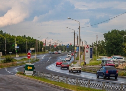 Открыта обновленная дорога на Салтовку (ФОТО)
