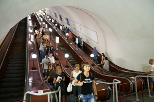 Вход на станцию метро «Советская» будет работать по часам