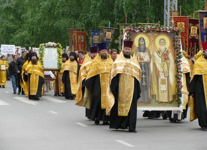 Крестный ход, посвященный 1025-летию Крещения Киевской Руси, пройдет в Харькове