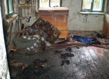 Пожар на Харьковщине: непогашенная сигарета убила мужчину