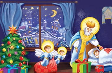 В день Святого Николая малышей научат делать ангелочков и угостят сладостями