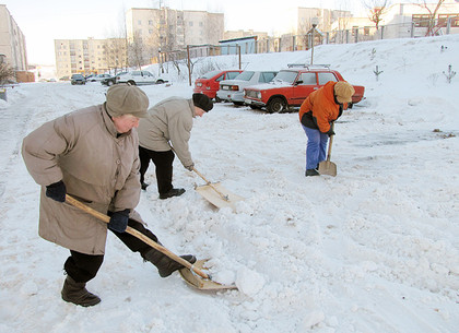 Харьковчане смогут приобщиться к уборке снега. За деньги