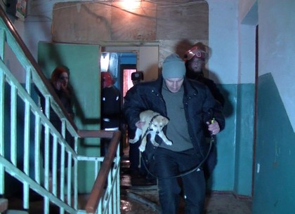 Пожар в харьковской двухэтажке: один человек пострадал, десятки – эвакуированы (ФОТО, ВИДЕО)