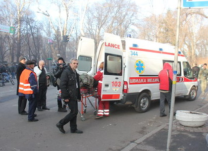 Столкновения в Киеве: погибли семь правоохранителей (ВИДЕО)