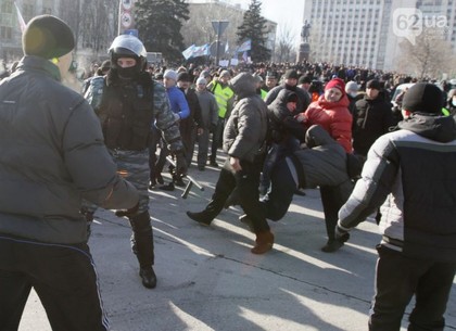 Четверо участников драки в Донецке задержаны