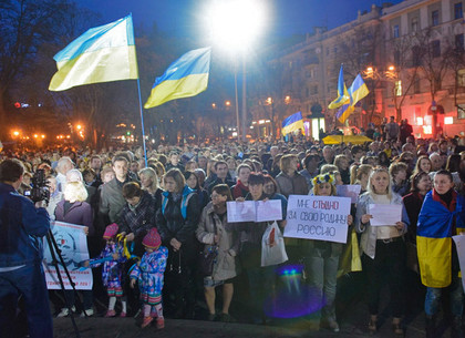 Харьковчане выступили против сепаратизма