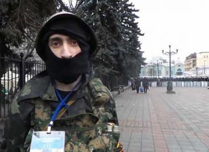 Антимайдановцы пикетировали горуправление милиции в Харькове